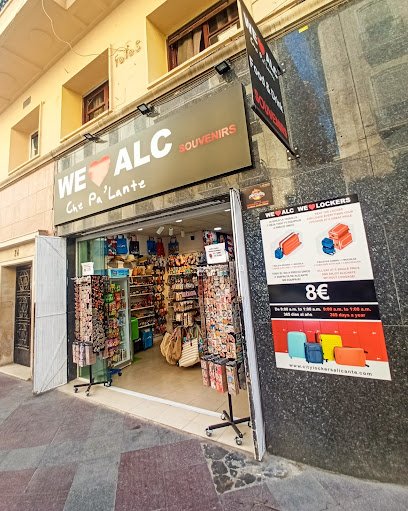 CITY LOCKERS - LOCKERS ALICANTE - CONSIGNA EQUIPAJE