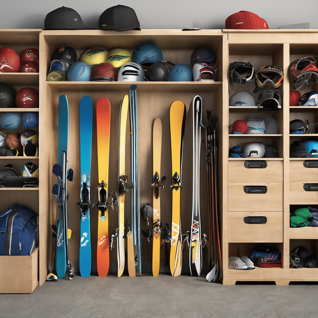 Trasteros para deportistas: esquís, surf, pádel y gimnasio en casa